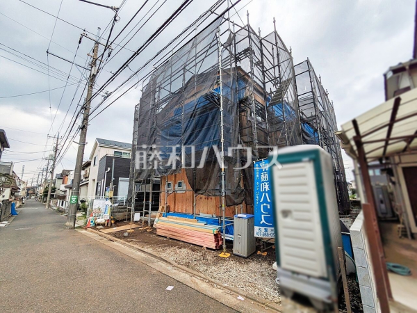 接道状況および現場風景　【練馬区西大泉３丁目】