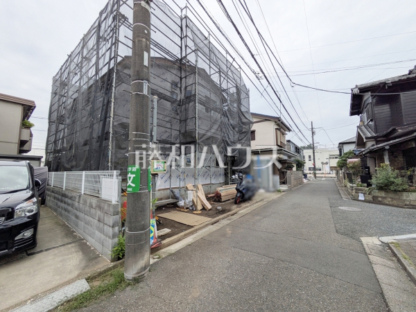 接道状況および現場風景　【練馬区西大泉３丁目】