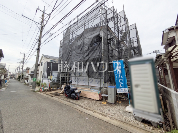 接道状況および現場風景　【練馬区西大泉３丁目】