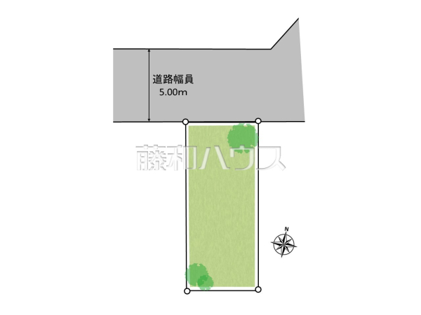 全体区画図　【杉並区上高井戸１丁目】