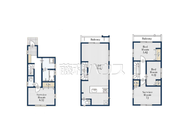 間取図　【杉並区上高井戸１丁目】