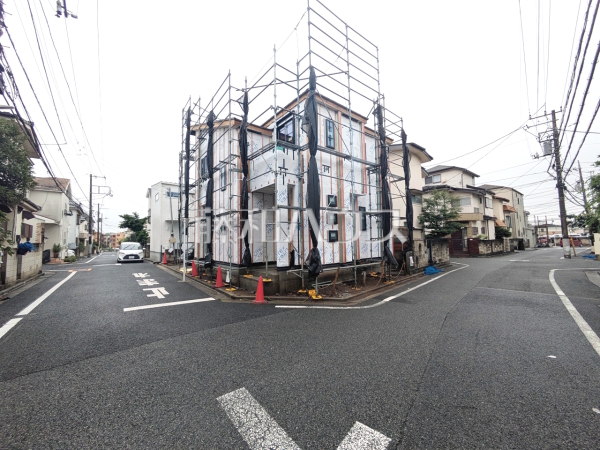 接道状況および現場風景　【練馬区西大泉２丁目】