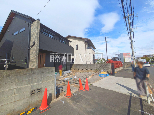 接道状況および現場風景　【東大和市南街６丁目】