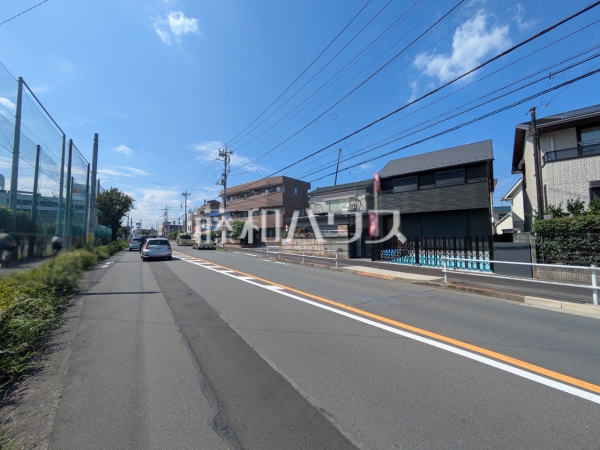 接道状況および現場風景 【東大和市南街6丁目】 接道状況および現場風景 【東大和市南街6丁目】