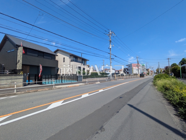 接道状況および現場風景 【東大和市南街6丁目】 接道状況および現場風景 【東大和市南街6丁目】