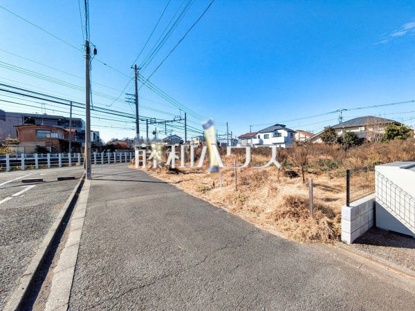 接道状況および現場風景　【清瀬市元町２丁目】
