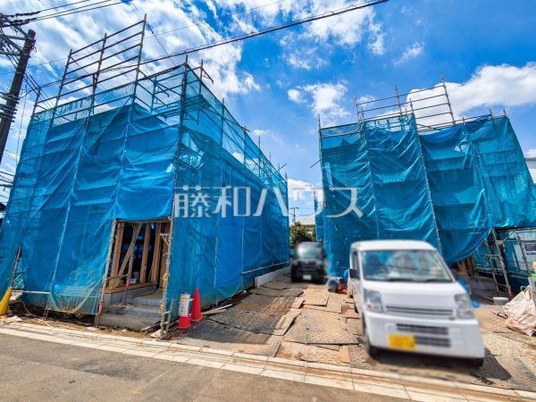 現場風景　【清瀬市元町２丁目】 見学はしたいけど、なかなか時間が取れない・・・そんな方に出勤前や仕事終わりにマイホームを見学できるサポートをいたします。 