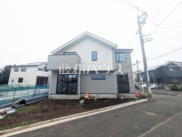 5号棟　接道状況および現場風景　【清瀬市元町２丁目】