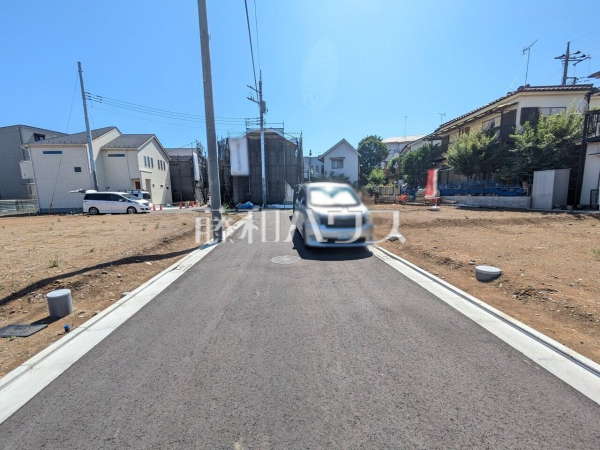 接道状況および現場風景　【東村山市栄町３丁目】