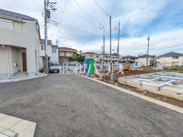 接道状況および現場風景 【東村山市栄町3丁目】 接道状況および現場風景 【東村山市栄町3丁目】