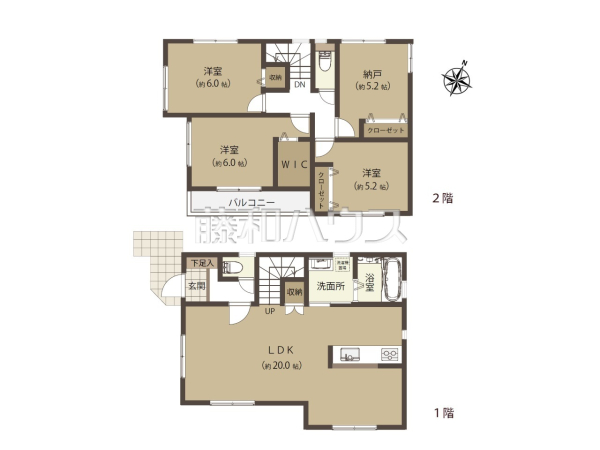 間取図　【新座市片山２丁目】
