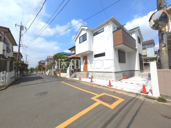 接道状況および現場風景　【新座市片山２丁目】