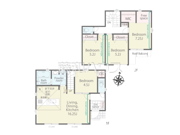 間取図　【東大和市南街５丁目】