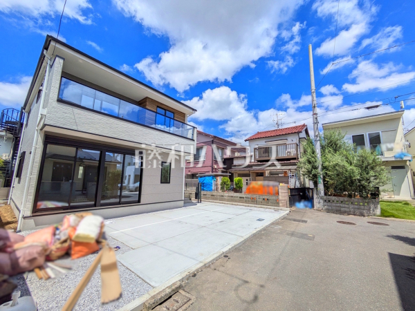 接道状況および現場風景 【狛江市猪方2丁目】 接道状況および現場風景 【狛江市猪方2丁目】