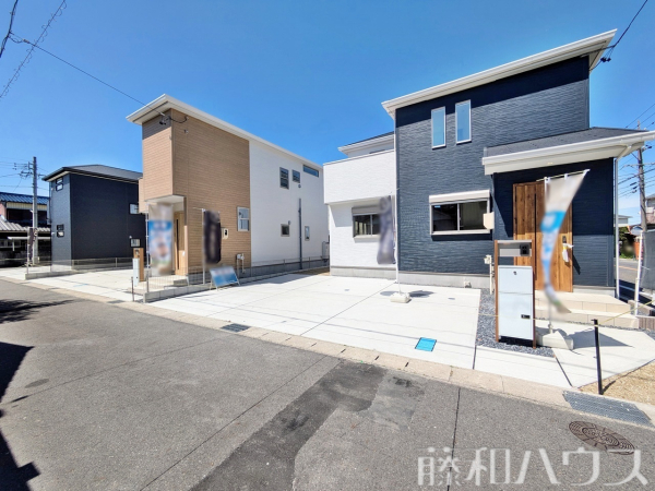 全景　手前1号棟　【春日井市上田楽町】