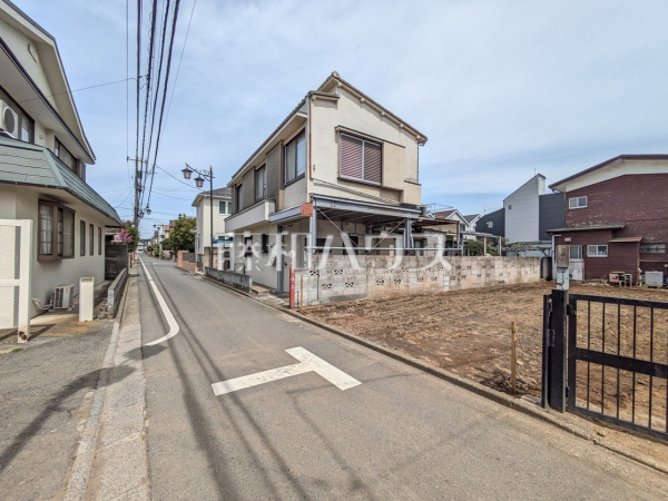接道状況および現場風景　【立川市栄町５丁目】