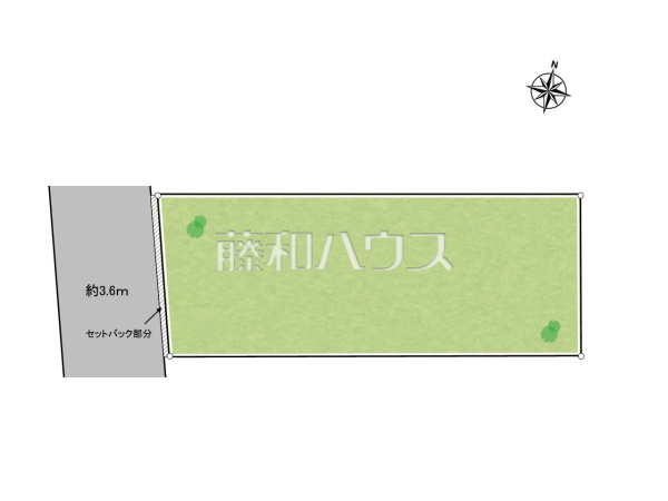 全体区画図　【立川市栄町５丁目】