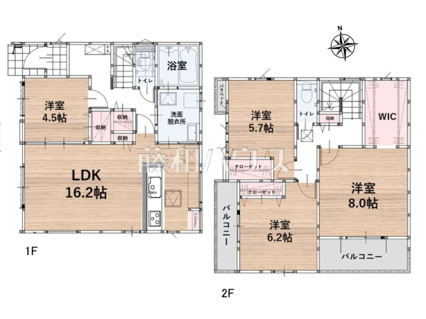 間取図　【福岡市南区花畑２丁目】