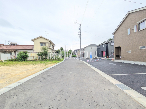 接道状況および現場風景　【名古屋市守山区大字中志段味字古山田】