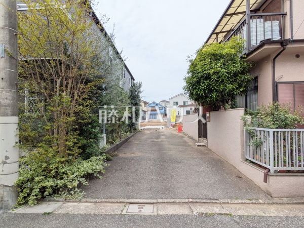 接道状況および現場風景　【練馬区平和台１丁目】