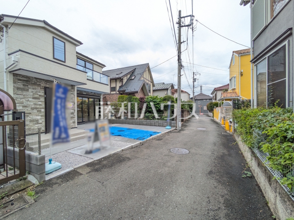接道状況および現場風景　【小金井市貫井南町５丁目】