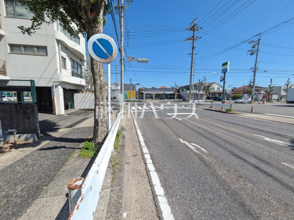 接道状況および現場風景　【名古屋市守山区新守町】
