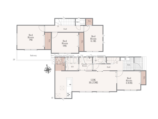 間取図　【名古屋市守山区新守町】