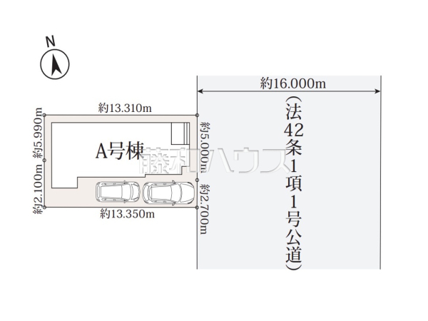 全体区画図　【名古屋市守山区新守町】