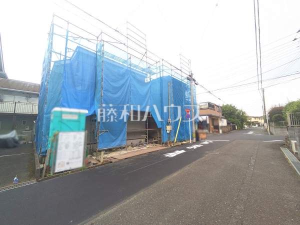 接道状況および現場風景　【日野市多摩平６丁目】
