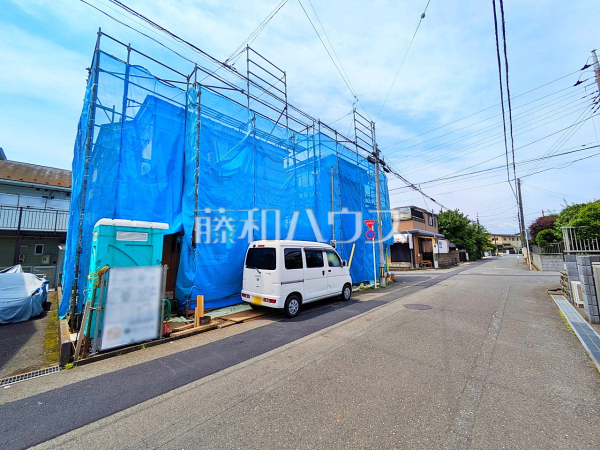 接道状況および現場風景　【日野市多摩平６丁目】