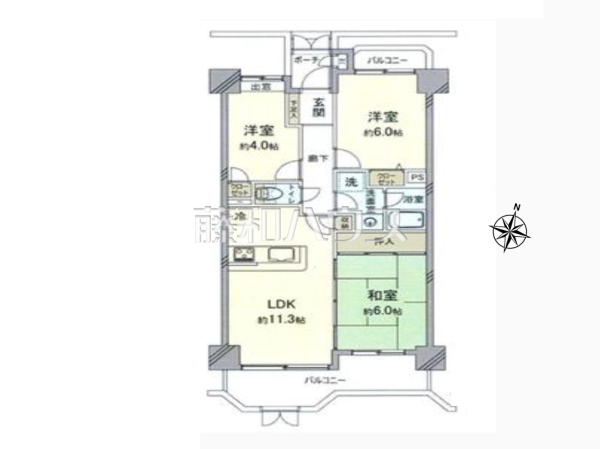 間取図　【ザ・ステイツ志木アーバンヒルズ】