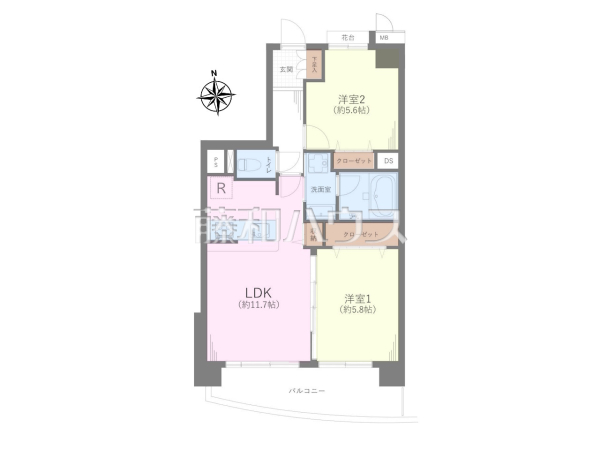 間取図　【レクセルマンション吉祥寺南】