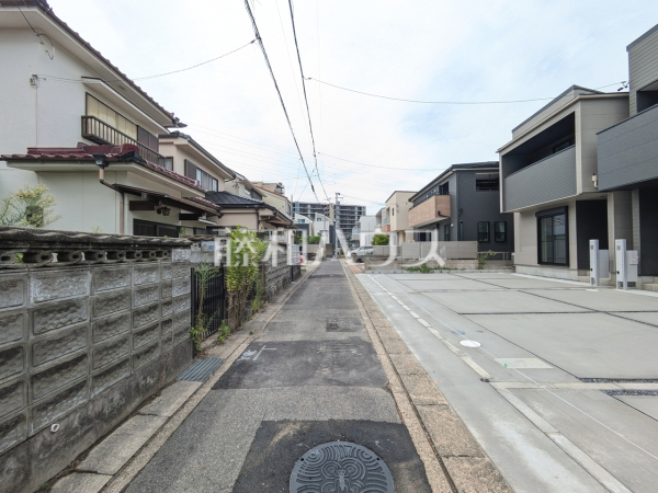接道状況および現場風景　【名古屋市守山区西島町】