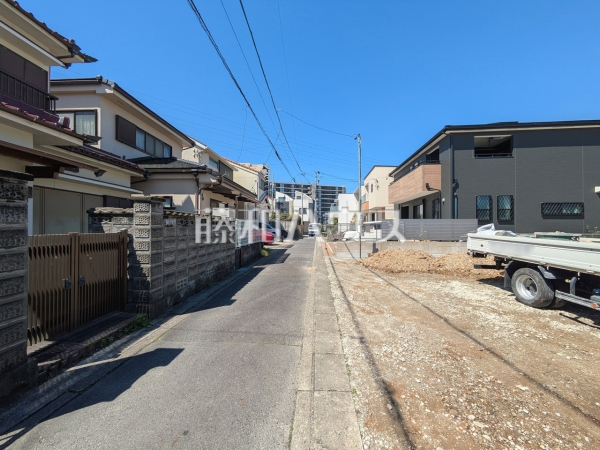 接道状況および現場風景　【名古屋市守山区西島町】