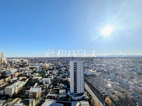 住戸からの眺望写真　【クレアシティ所沢】