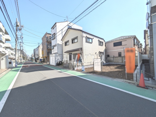 接道状況および現場風景　【練馬区関町東１丁目】