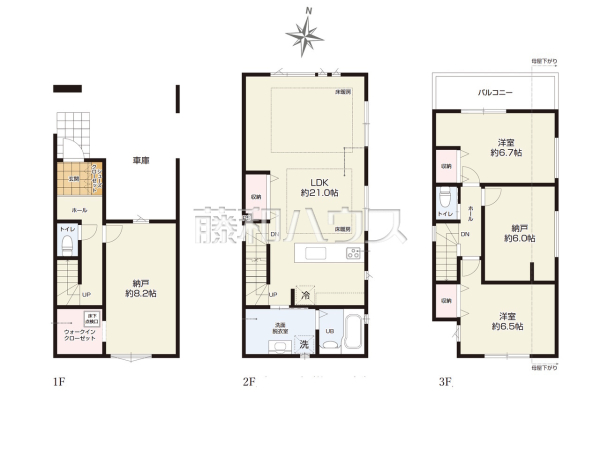 間取図　【練馬区関町東１丁目】