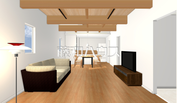 完成予想図（内観）　【三鷹市牟礼１丁目】