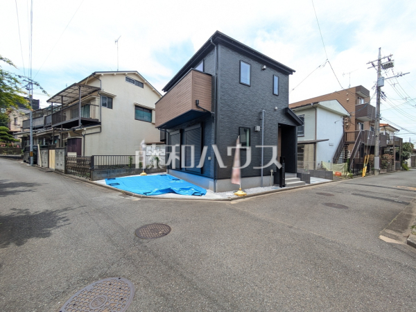 接道状況および現場風景　【八王子市万町】