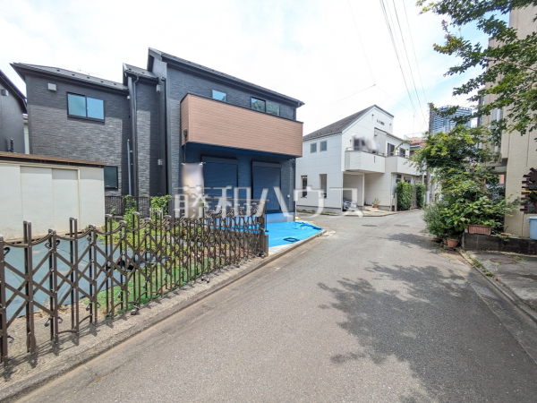 接道状況および現場風景　【八王子市万町】