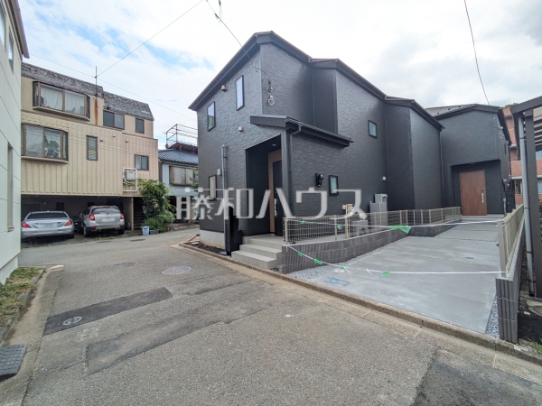 接道状況および現場風景　【八王子市万町】