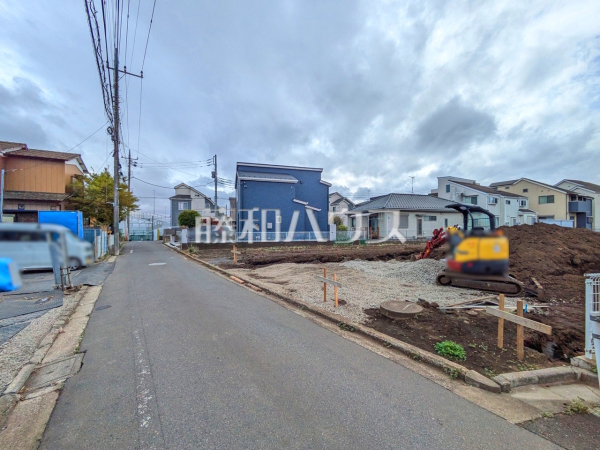 接道状況および現場風景　【国立市富士見台１丁目】