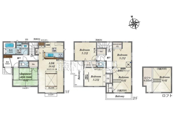 間取図　【富士見市関沢２丁目】