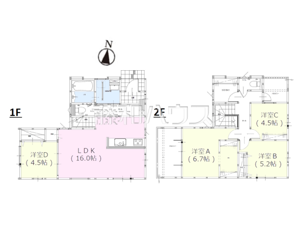 間取図　【福岡市早良区田隈３丁目】