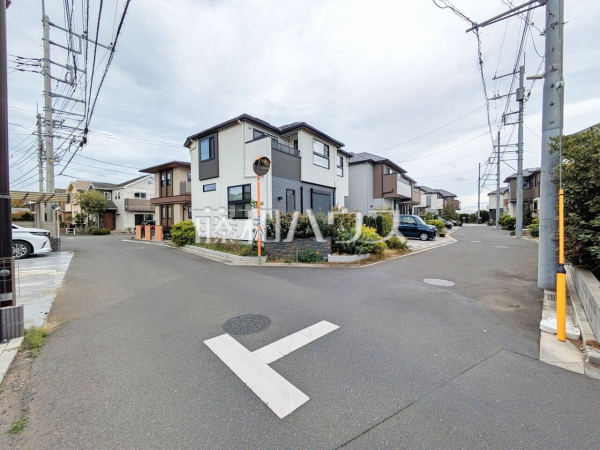 接道状況および現場風景　【東久留米市八幡町３丁目】