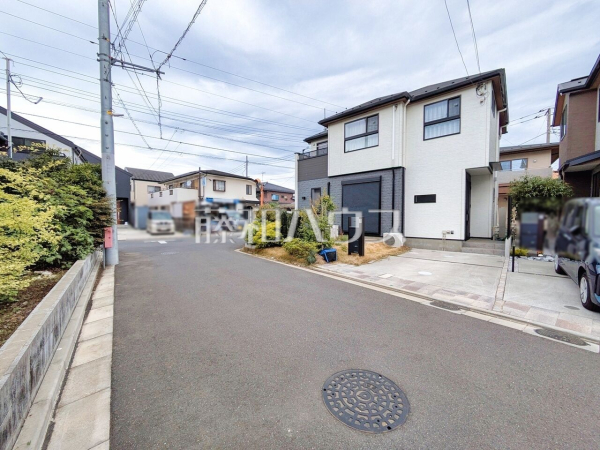 接道状況および現場風景　【東久留米市八幡町３丁目】