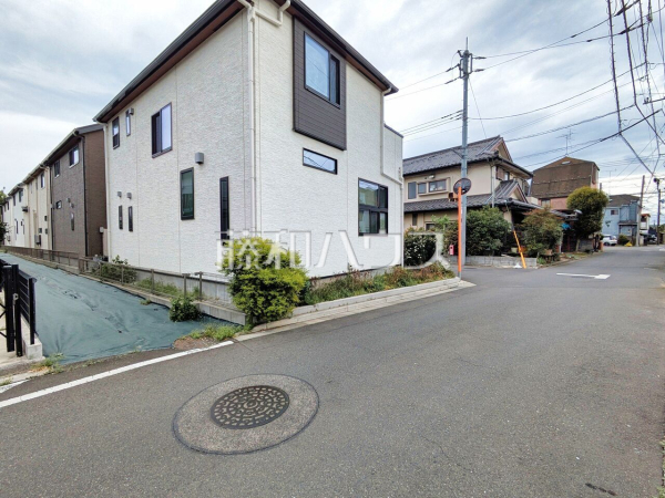 接道状況および現場風景　【東久留米市八幡町３丁目】