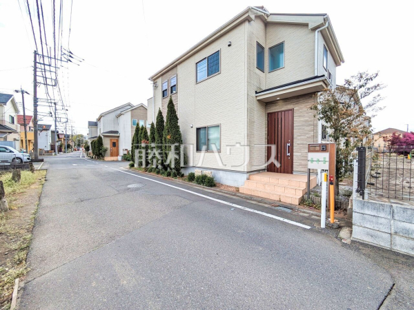 接道状況および現場風景　【東久留米市南沢４丁目】