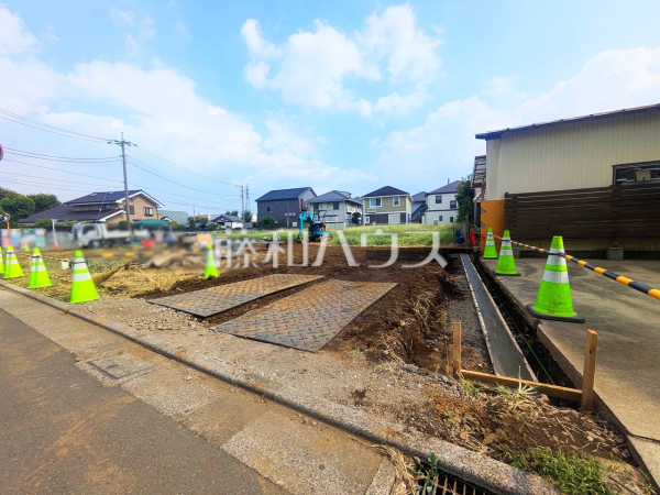 これから宅地造成の工事に着工していきます。