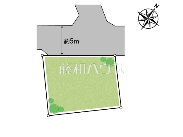 全体区画図　【練馬区大泉学園町２丁目】
